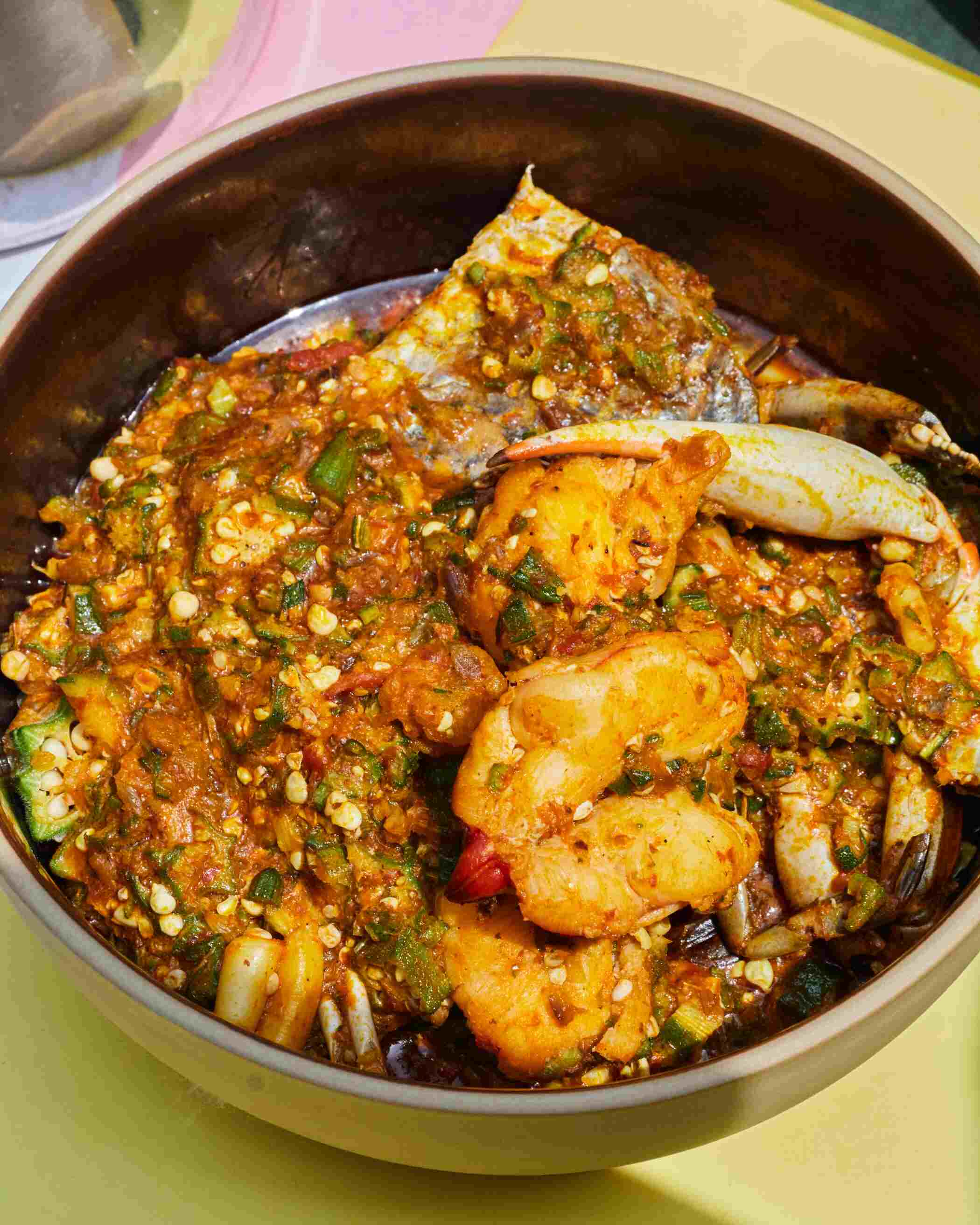 Seafood Okra Soup