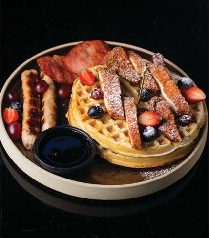 Chicken and Waffles Goodness