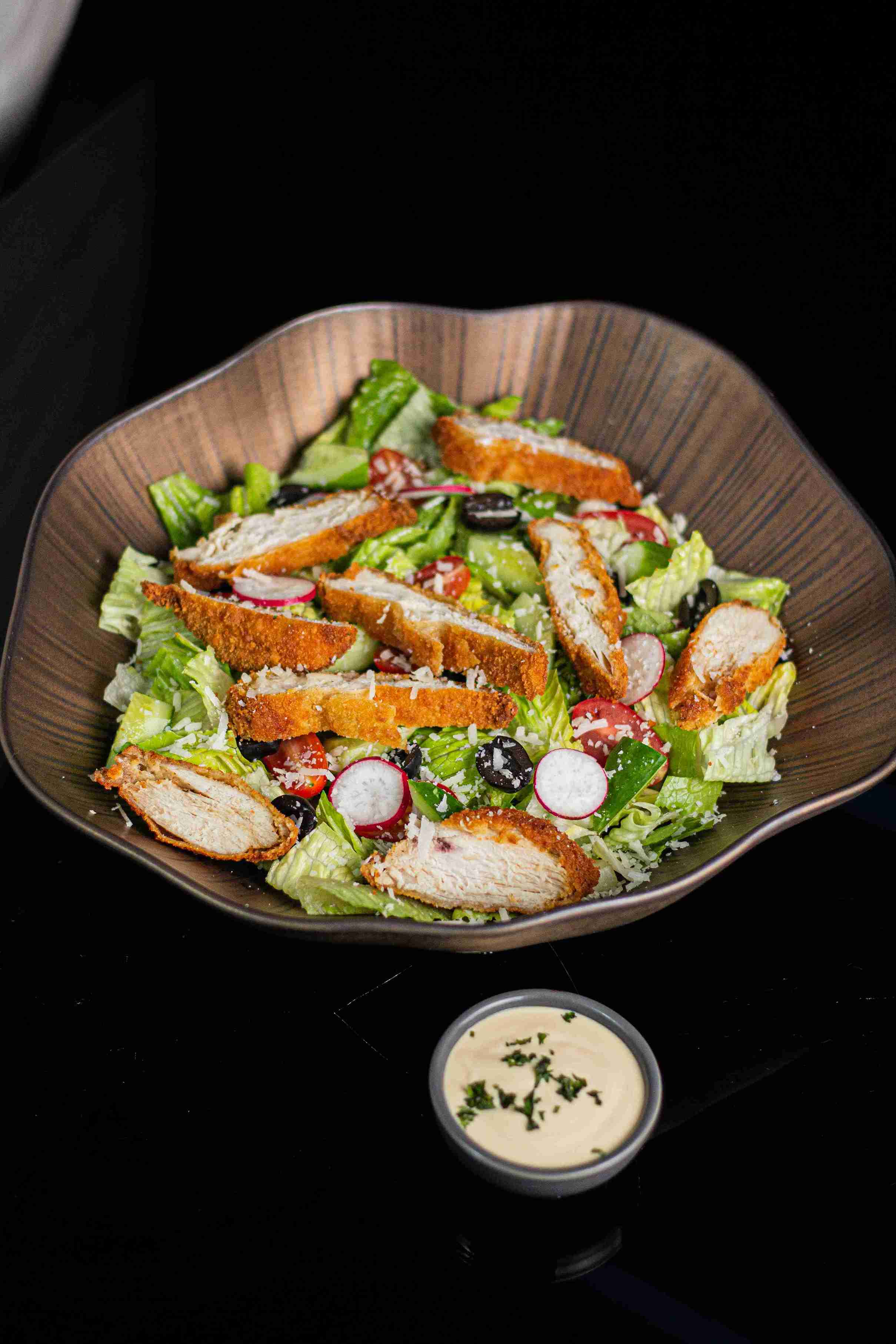 Crispy Chicken Salad