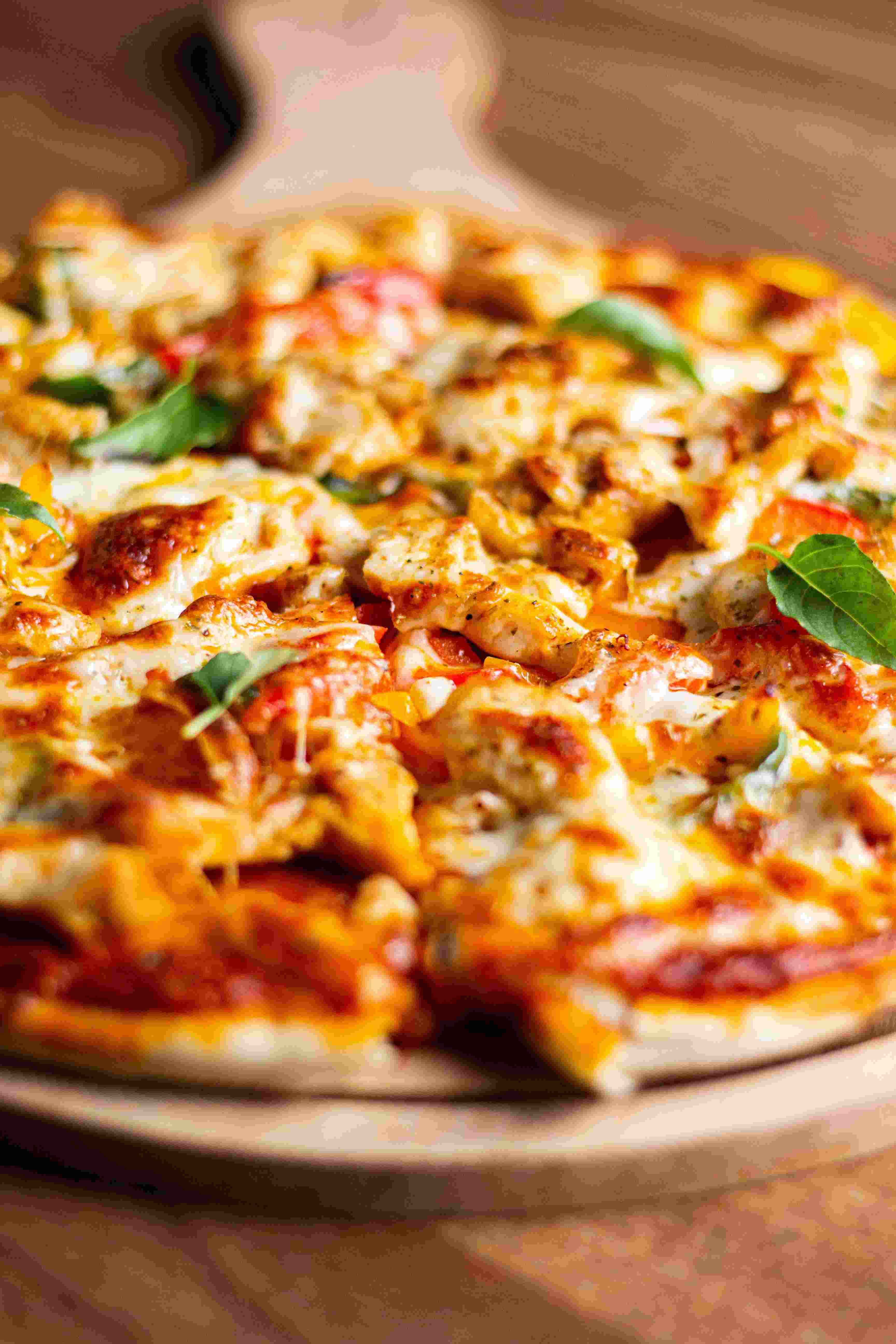 Grilled Chicken Pizza